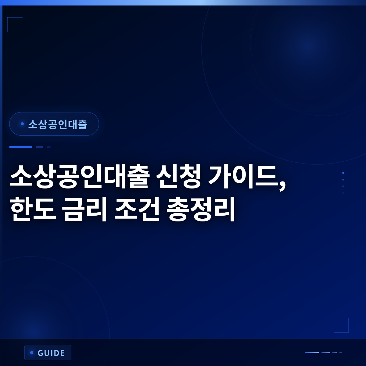 소상공인대출 신청 가이드, 한도 금리 조건 총정리 소상공인대출 신청 가이드, 한도 금리 조건 총정리