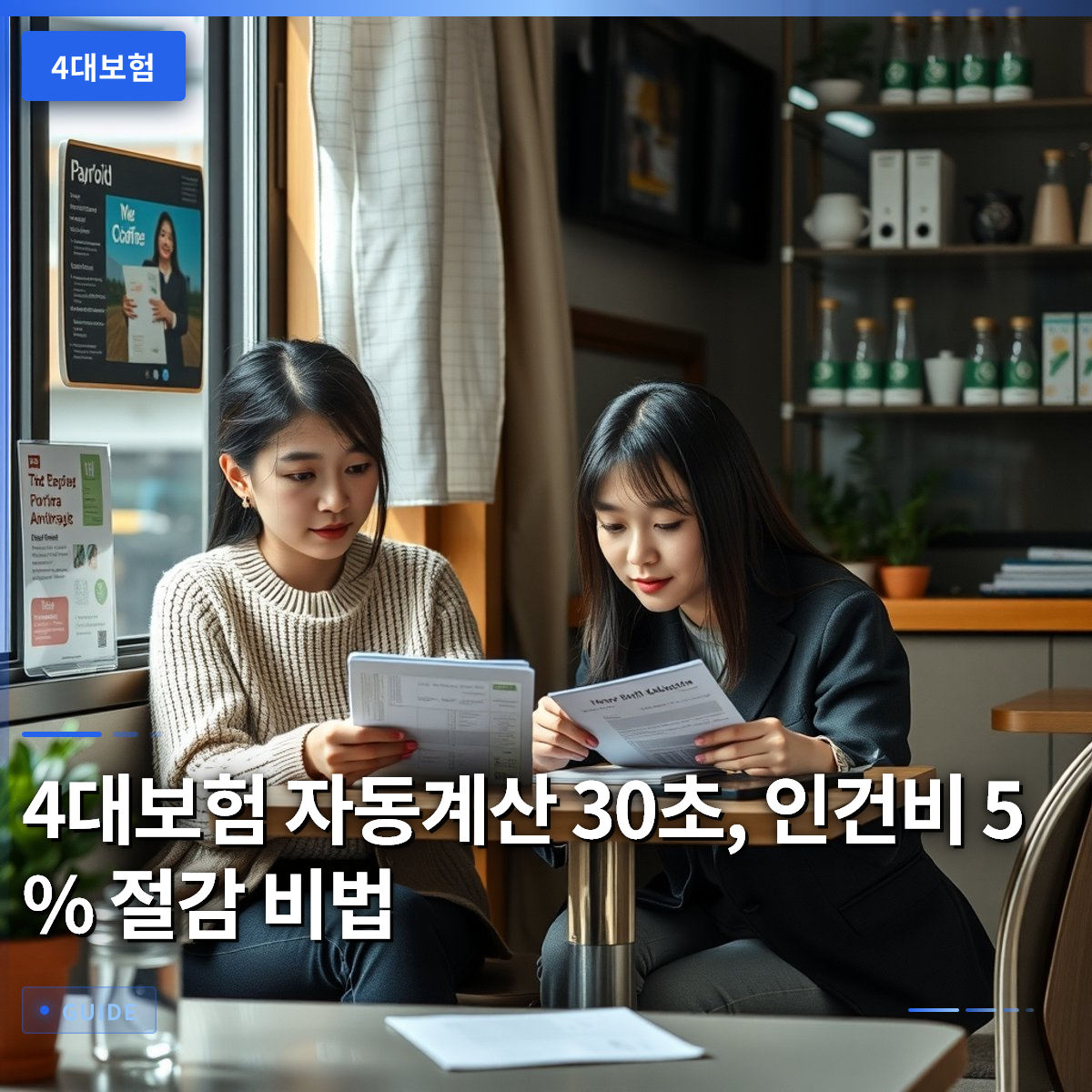 4대보험 자동계산 30초, 인건비 5% 절감 비법 4대보험 자동계산 30초, 인건비 5% 절감 비법