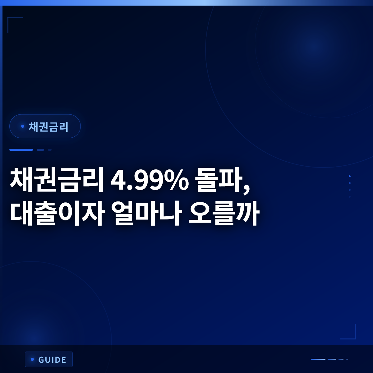 채권금리 4.99% 돌파, 대출이자 얼마나 오를까 채권금리 4.99% 돌파, 대출이자 얼마나 오를까