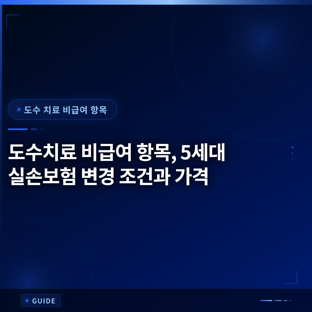 도수치료 비급여 항목, 5세대 실손보험 변경 조건과 가격