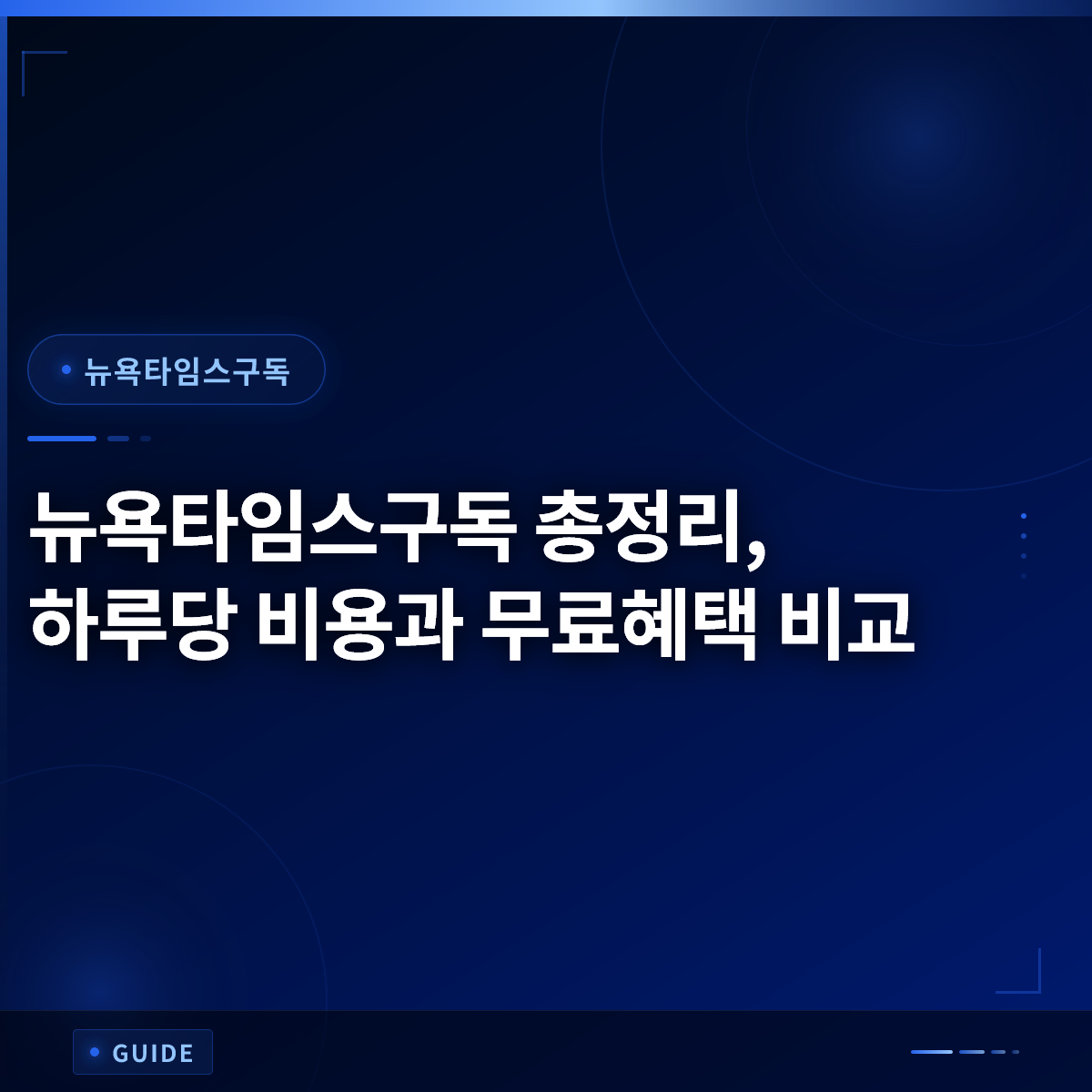 뉴욕타임스구독 총정리, 하루당 비용과 무료혜택 비교