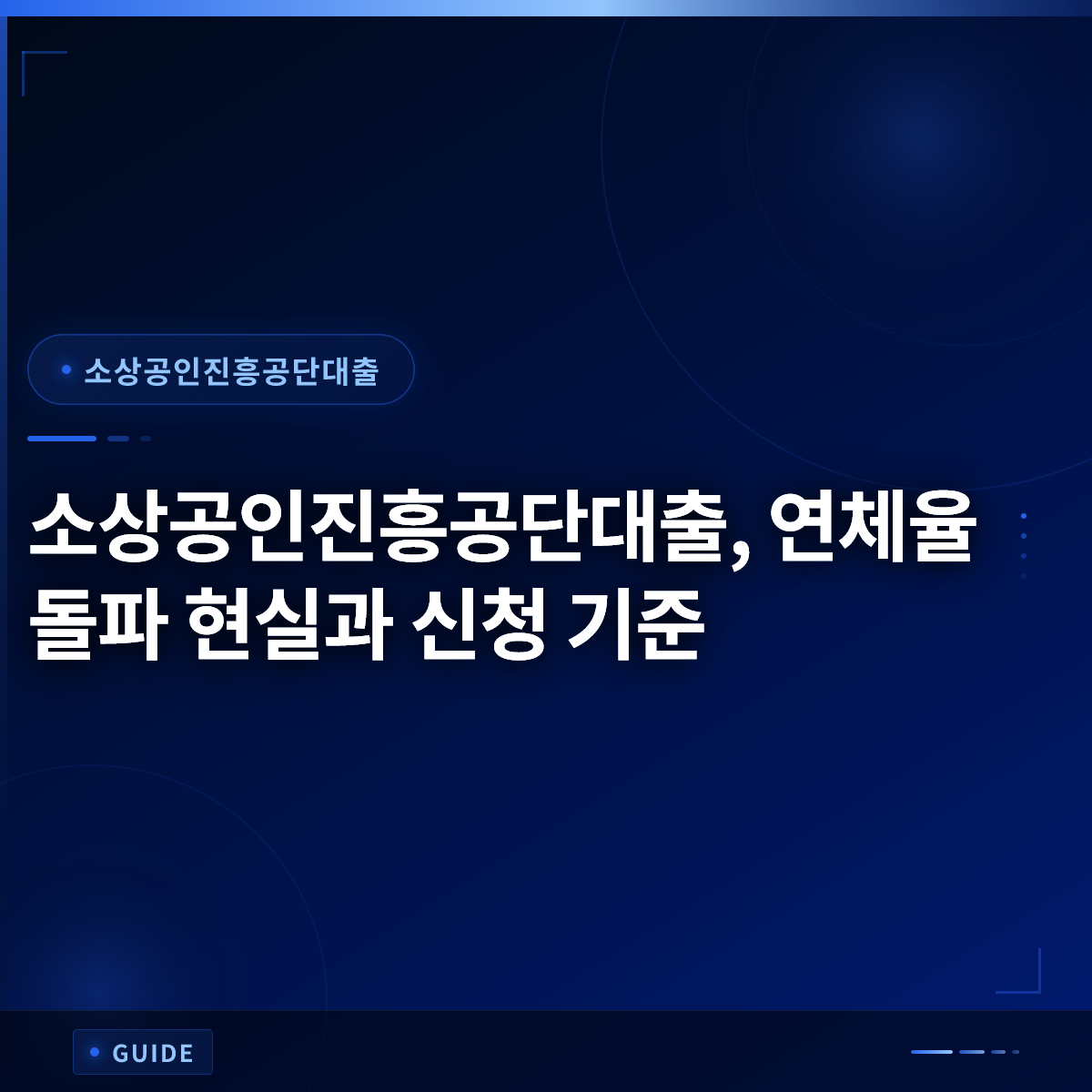 소상공인진흥공단대출, 연체율 돌파 현실과 신청 기준 소상공인진흥공단대출, 연체율 돌파 현실과 신청 기준