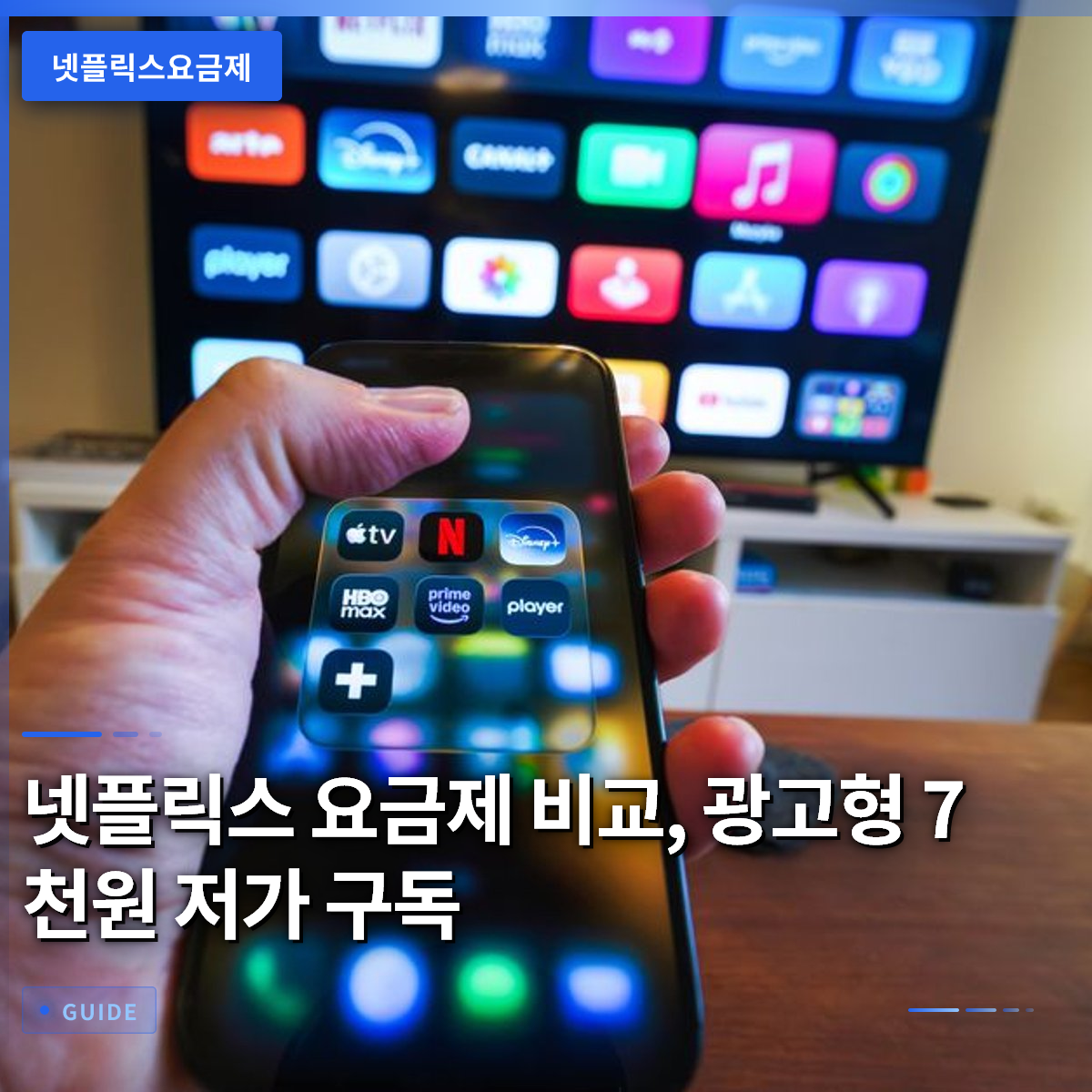 넷플릭스 요금제 비교, 광고형 7천원 저가 구독